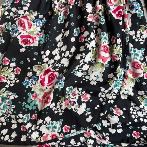 Fire Los Angeles Multi-Colored Beautiful Summer Floral Dress Women's Size Medium - Picture 6 of 8